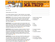 Tablet Screenshot of mrtrippquiz.com